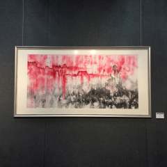 Two banks of a river 一河兩岸