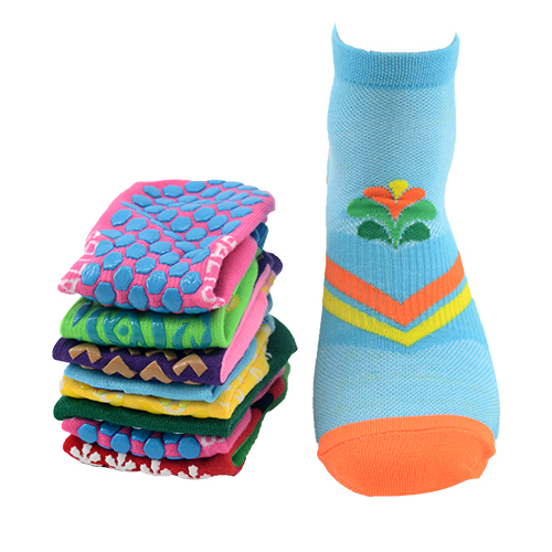 Custom kids anti slip sports trampoline jump socks bulk, China MiFo Socks