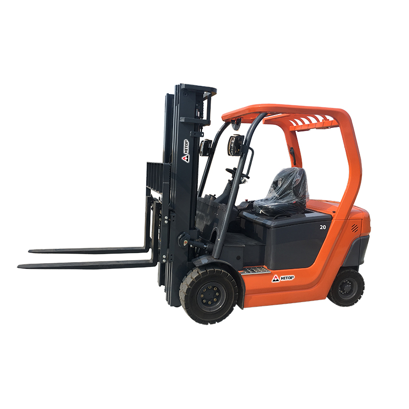The overhead guard system of HITOP forklifts helps you ride the wind