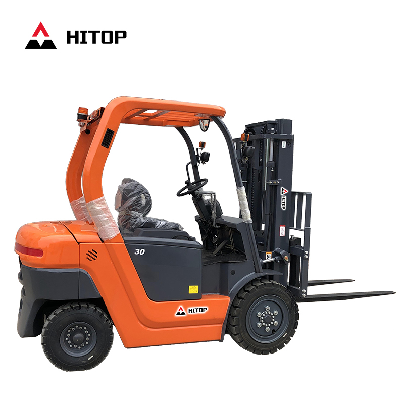 The overhead guard system of HITOP forklifts helps you ride the wind and waves under any working conditions