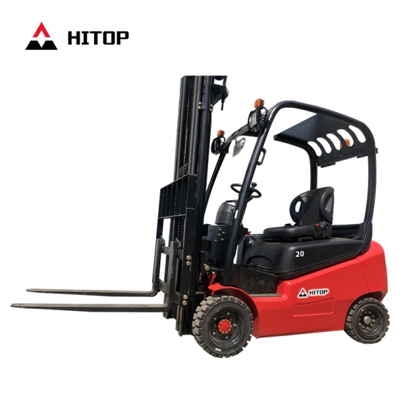 Maintenance of electric forklift battery and addition of distilled water