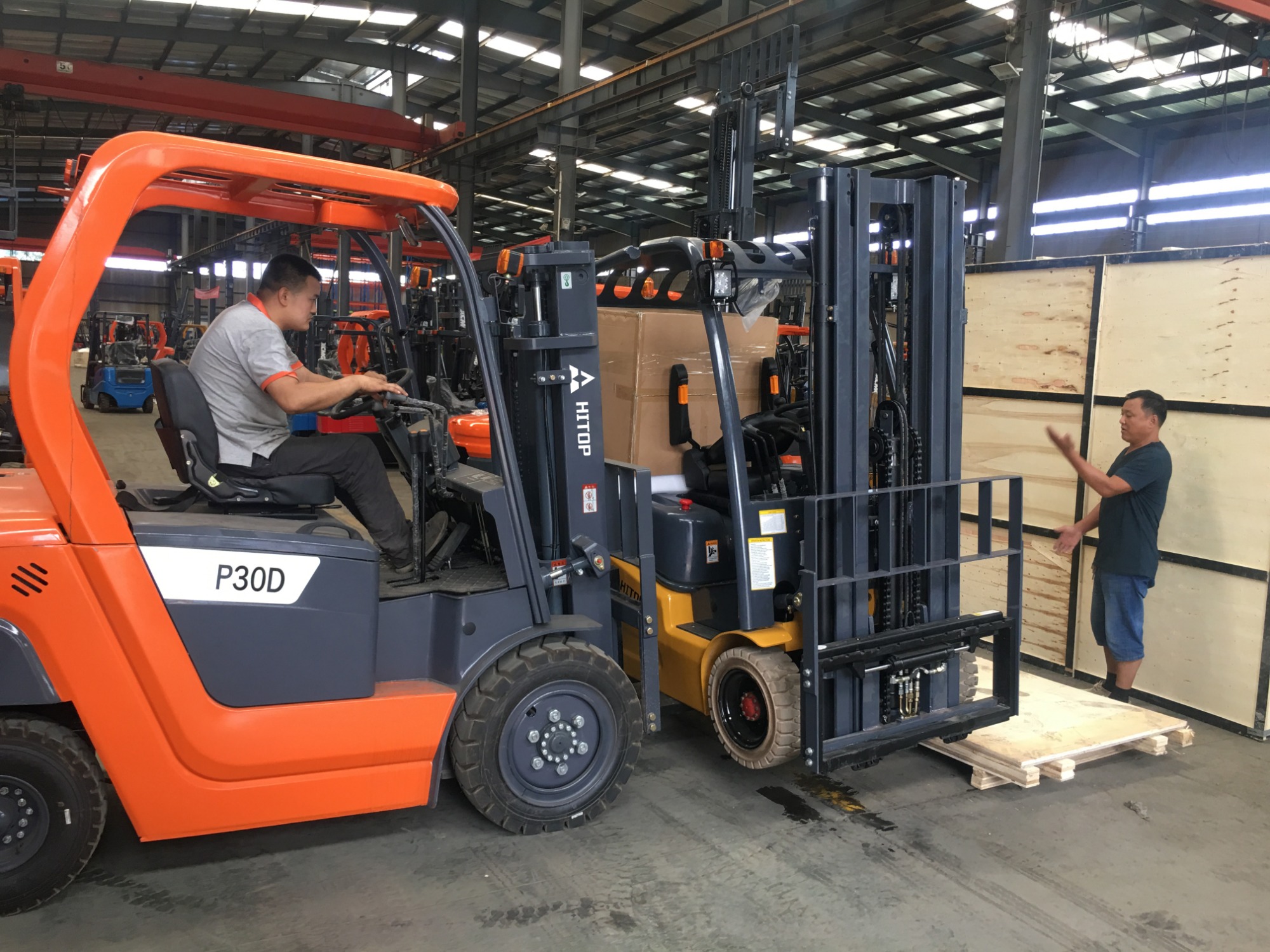 One unit 2 tons forklift exported to Russia