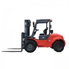 4WD Rough Terrain Diesel Forklift 3T