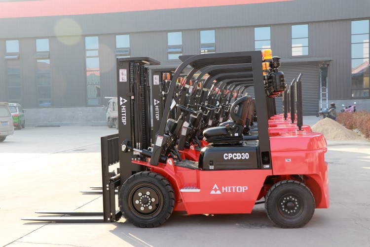 HITOP 6 Units Diesel Forklifts Exported To Argentina