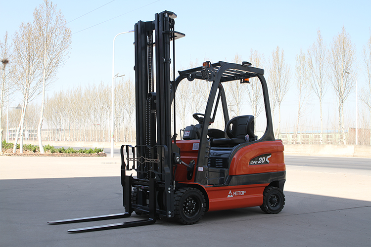 HITOP 1 Unit CPD20 Electric Forklift Exported To Saudi Arabia