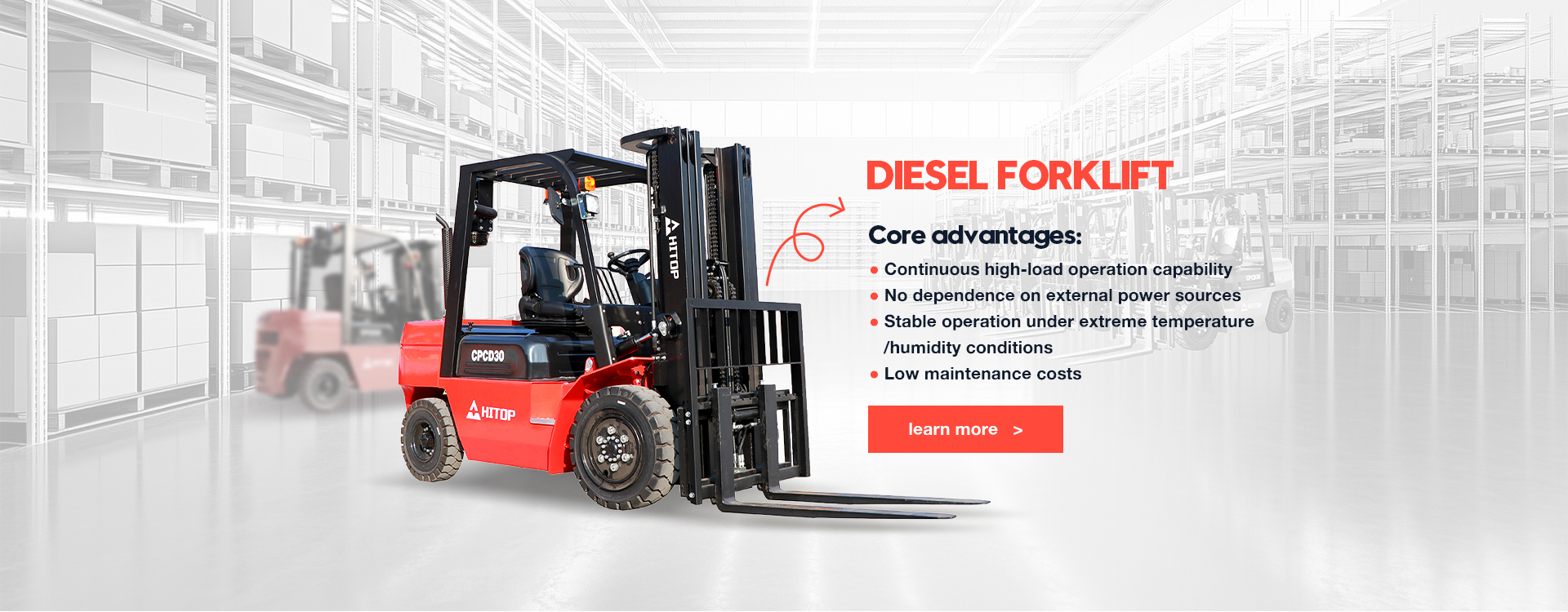 Diesel forklift truck for sale