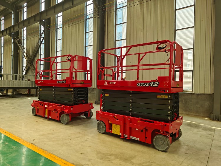 HITOP 2 Units Scissor lifts Exported to South Africa