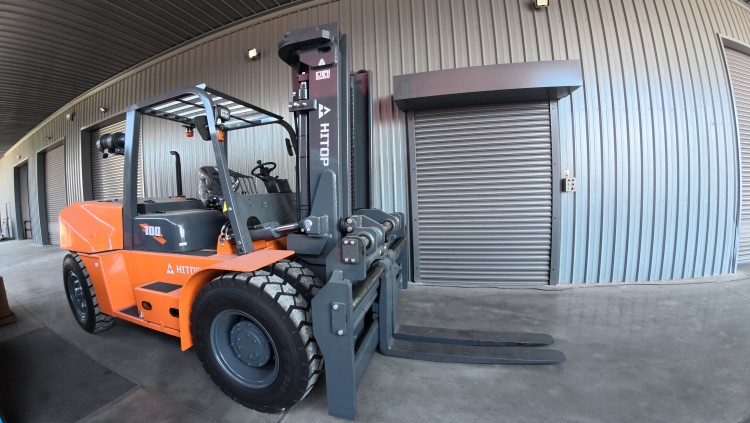 How does a forklift Side-Shift & Fork Positioner work?