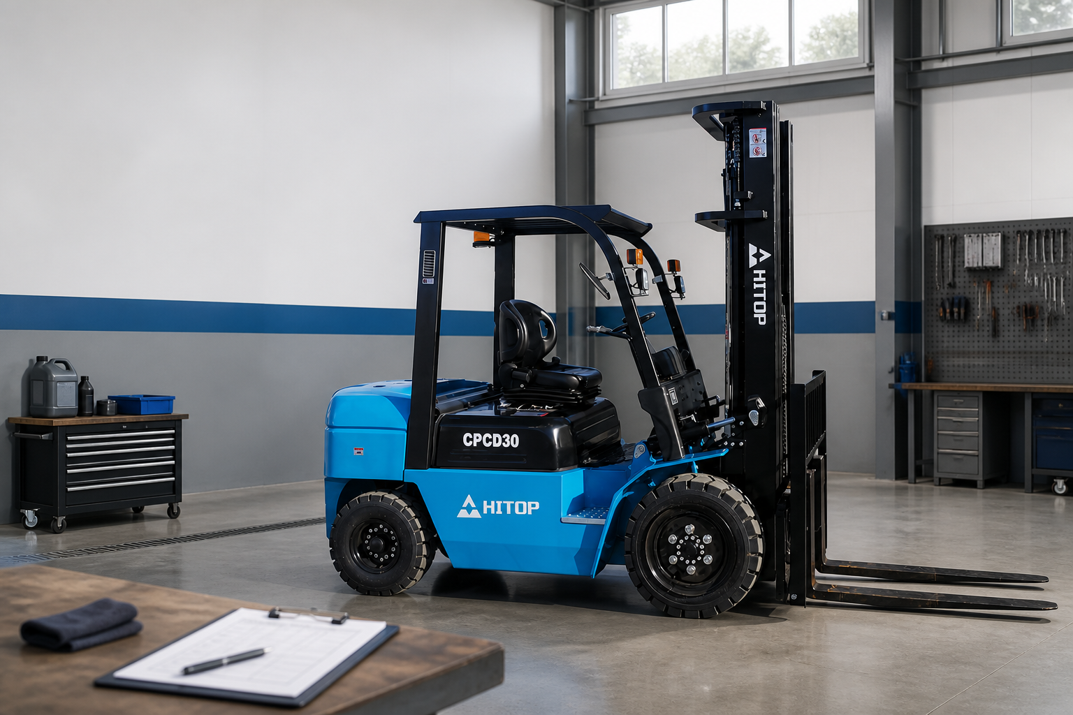 First 50-Hour Forklift Maintenance: What Should Be Checked After Initial Use