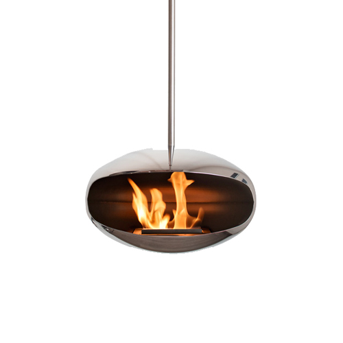 ElecFire hanging suspended bioethanol fireplace