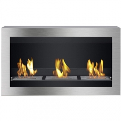 ElecFire ventless wall mounted bioethanol fireplace