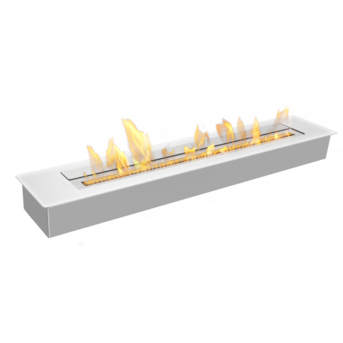 Ethanol burner for custom fireplace