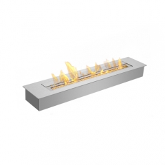 Bioethanol fireplace burner inserts