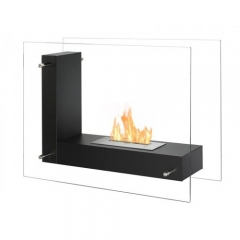 Free standing portable bioethanol fireplace