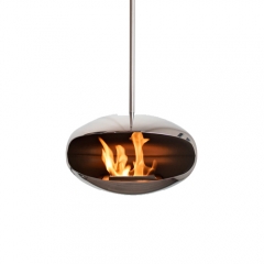ElecFire hanging suspended bioethanol fireplace