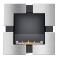 ElecFire ventless wall mounted bioethanol fireplace