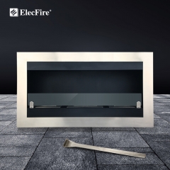 ElecFire Indoor Bio Ethanol Fireplace Wall Mounted EF-MW-31BB1