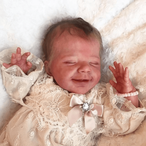 20" Lucy Sleeping Realistic Baby Girl Preety Reborn Doll
