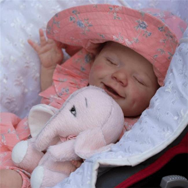 22'' Realistic Sweet Reborn Baby Girl Doll April