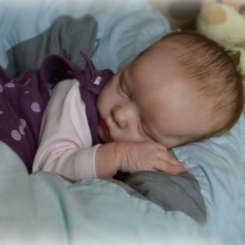Sleeping Newborn Baby Girl Mia Reborn Doll 20" Babies