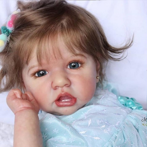 Toddler Girl Saskia Baby Doll 22" Realistic Reborn Dolls