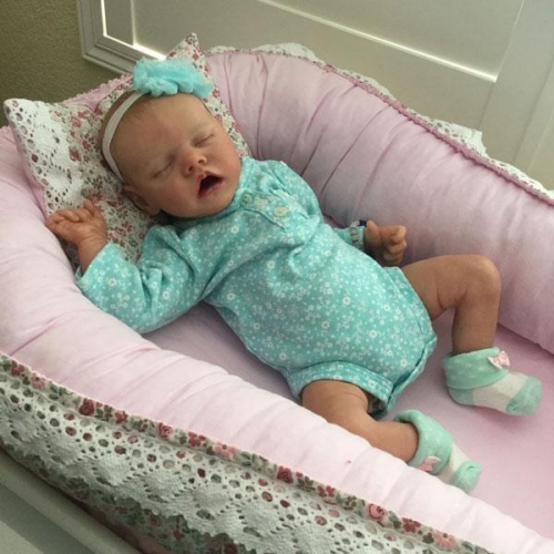 Full Silicone Vinyl Reborn Baby Doll 18'' Twin A