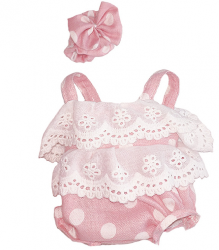2pc 12" Doll Cute Lolita Reborn Babies Jumper