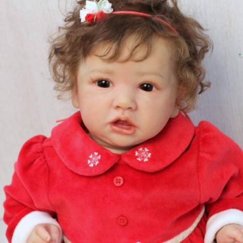 18''Cute Angel Reborn Baby Dolls Realistic Girl Doll Gift