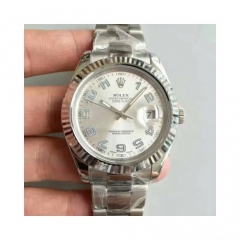 Rolex Datejust II 116334 V6 41MM Stainless Steel Rhodium Dial Sw