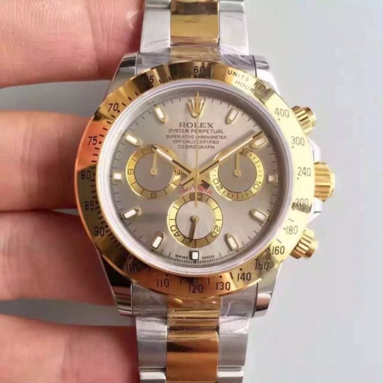 Rolex Daytona Cosmograph 116503 JH Yellow Gold & Stainless S