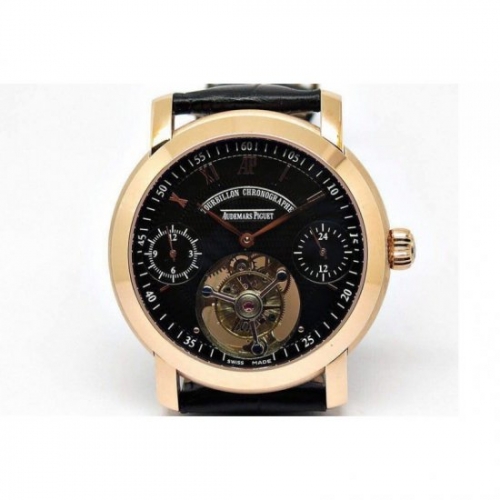 Audemars Piguet Jules Audemars Tourbillon Rose Gold Black Dial S