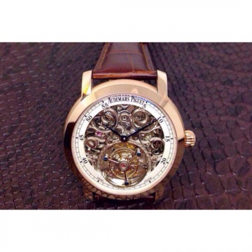 Audemars Piguet Jules Audemars Tourbillon Rose Gold Skeleton &am