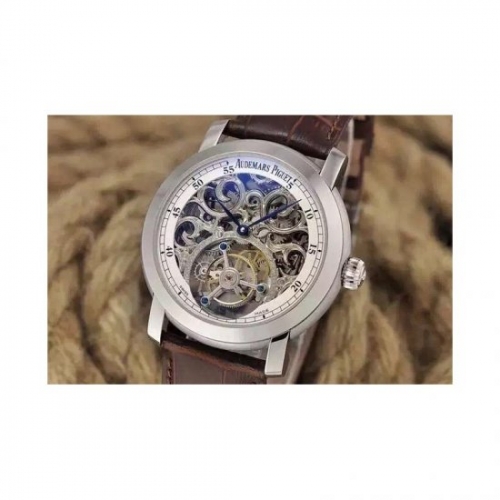 Audemars Piguet Jules Audemars Tourbillon Stainless Steel Skelet