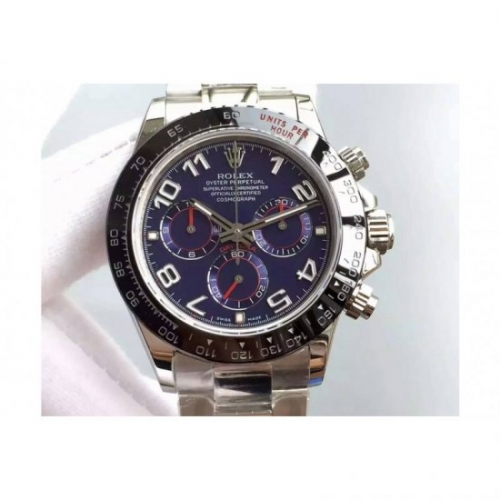 Rolex Daytona Cosmograph 116519 JH Stainless Steel Blue Dial Swi