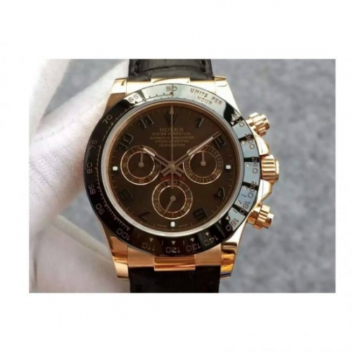 Rolex Daytona Cosmograph 116515LN JH Rose Gold Brown Dial Swiss