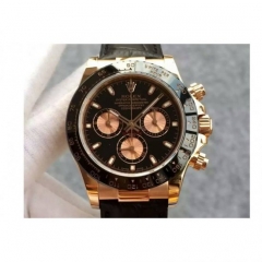 Rolex Daytona Cosmograph 116515 JH Rose Gold Black & Gold Di