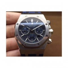 Audemars Piguet Royal Oak 26320 Rose Gold Black Dial Rubber Stra