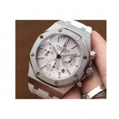 Audemars Piguet Royal Oak 26320 Stainless Steel White Dial Stain