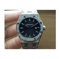 Audemars Piguet Royal Oak 67651 Ladies Stainless Steel & Dia