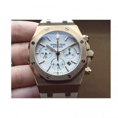 Audemars Piguet Royal Oak 26320 Rose Gold Black Dial Rubber Stra