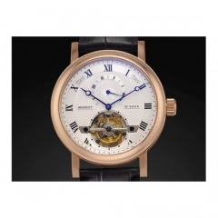 Breguet Jubilee Tourbillon 5 Days Reserve Rose Gold White Dial S