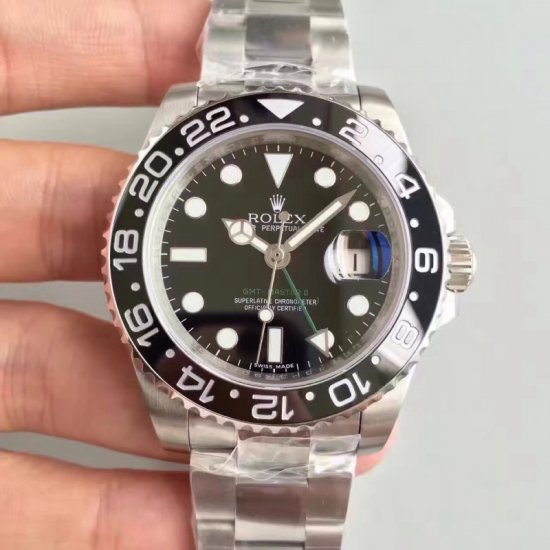 Rolex GMT-Master II 116710LN 2016 V7 Stainless Steel Black Dial