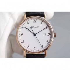 Breguet Classique 5178 Rose Gold White Dial Swiss 9015