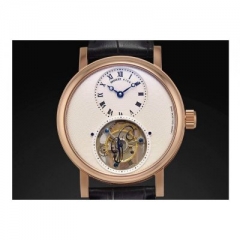 24K Gold Wrapped Breguet Classique Tourbillon 5357 Rose Gold Swi