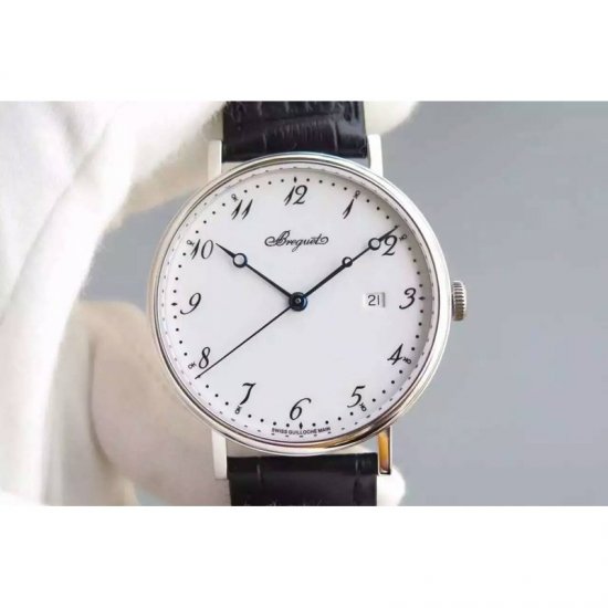 Breguet Classique 5178 Stainless Steel White Dial Swiss 9015