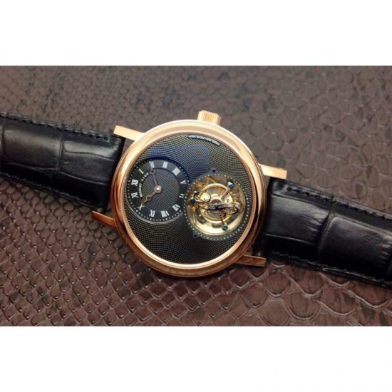 Breguet Grand Complication Tourbillon Rose Gold Black Swiss Tour