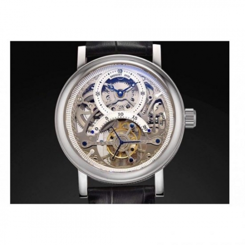 Breguet Jubilee Tourbillon Stainless Steel Skeleton Swiss Tourbi