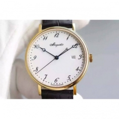 Breguet Classique 5178 Yellow Gold White Dial Swiss 9015