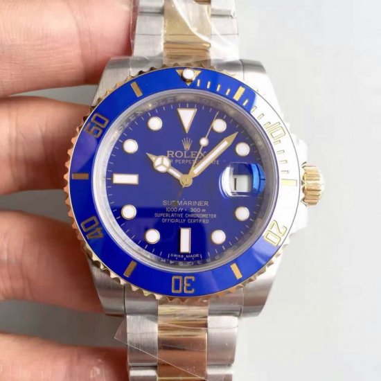 Rolex Submariner Date 116613LB 2016 V7 Stainless Steel & Yel