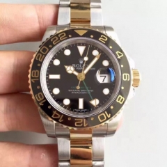 Rolex GMT-Master II 116713LN V6S Stainless Steel & Yellow Go